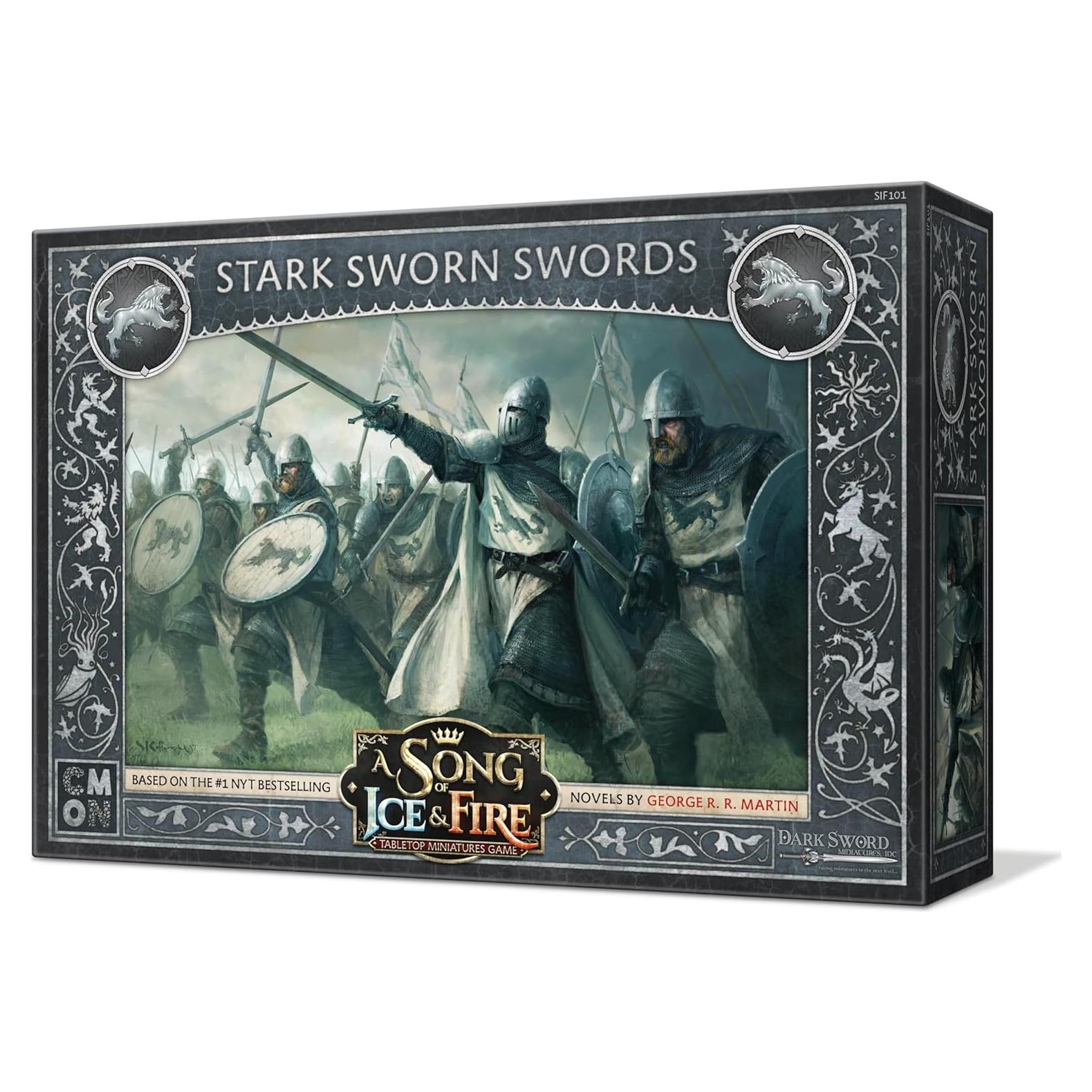 Espadas Juradas Stark CMON SIF101 - Miniaturas 12 Figuras