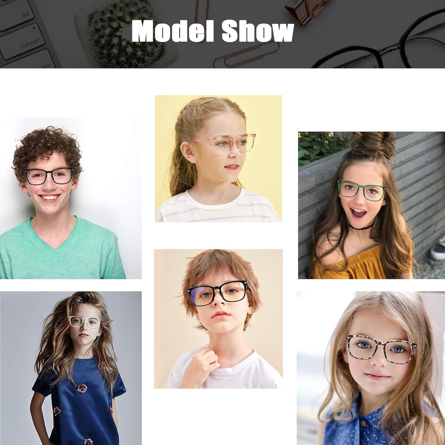 Gafas bloqueadoras de luz azul para niños Hycredi - 2 Paquete