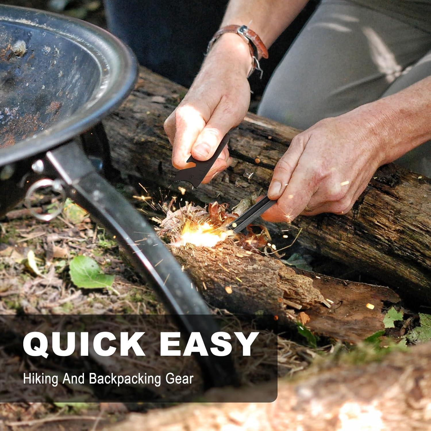 Kit de Inicio de Fuego H HAGU LANDE 2 Piezas Multi-Función