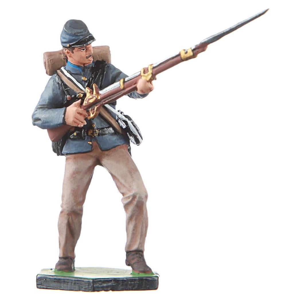 Figurita Soldado Confederado Peltre 54mm Danila Souvenirs