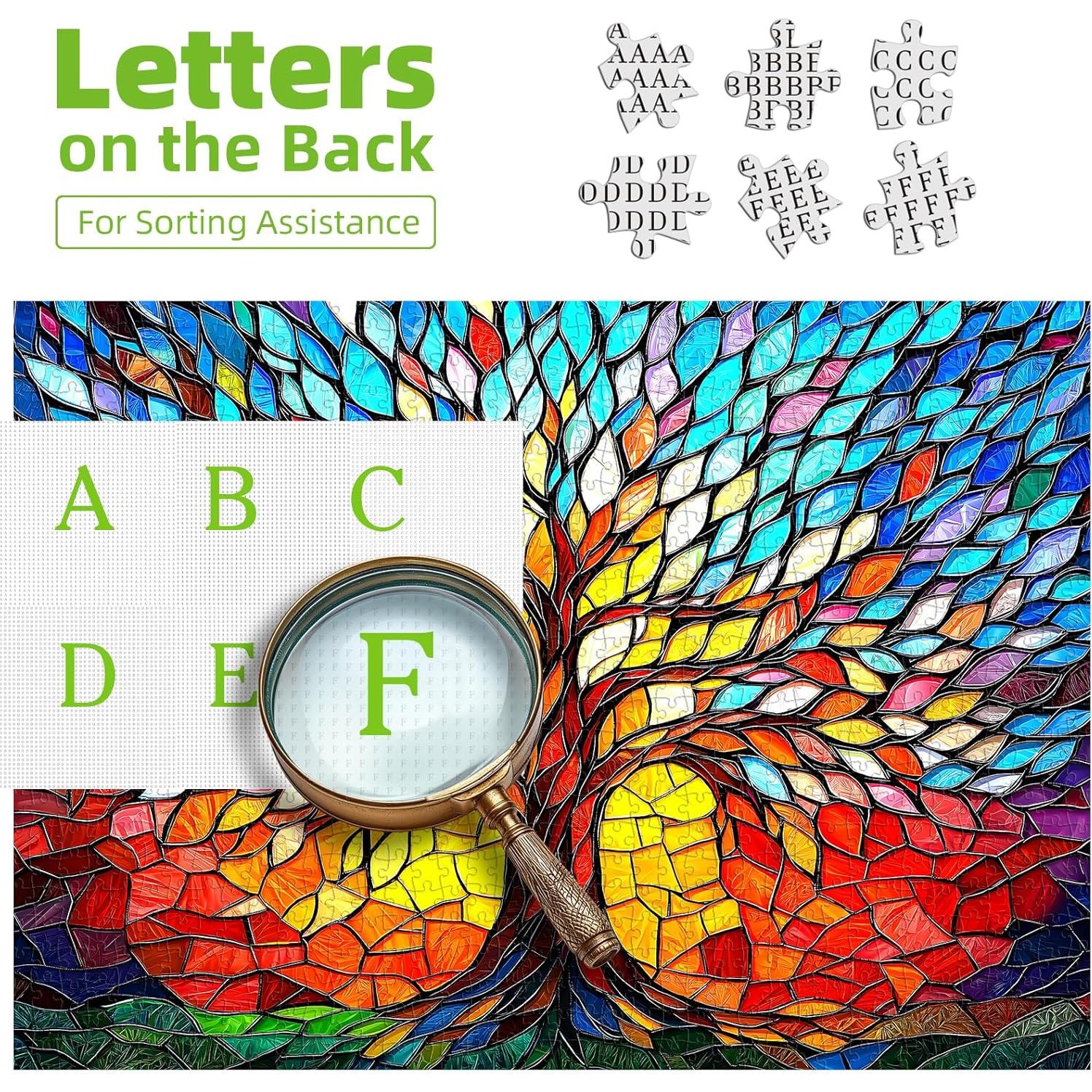 Rompecabezas 500 Piezas JIUJIU Árbol de la Vida Colorido