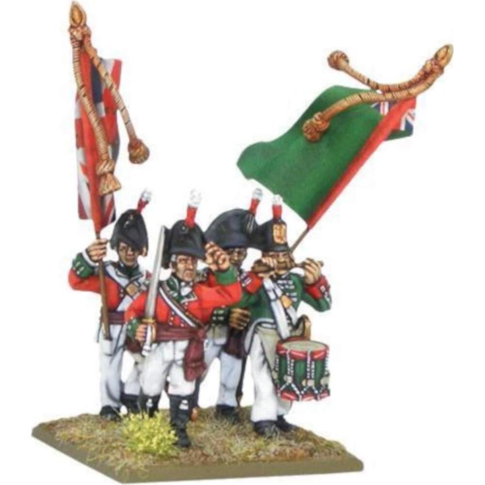 Miniaturas de Infantería Británica Warlord 28mm - 24 Figuras Pintables