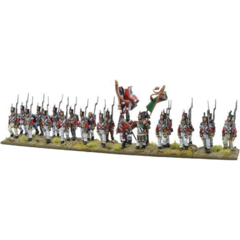 Miniaturas de Infantería Británica Warlord 28mm - 24 Figuras Pintables