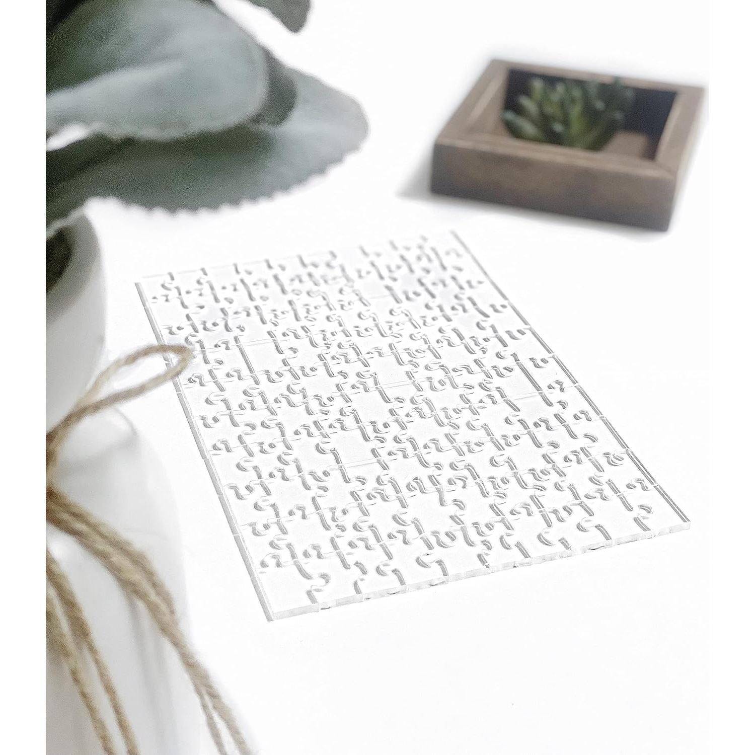 Rompecabezas Transparente 100 Piezas - Difícil - Acrílico