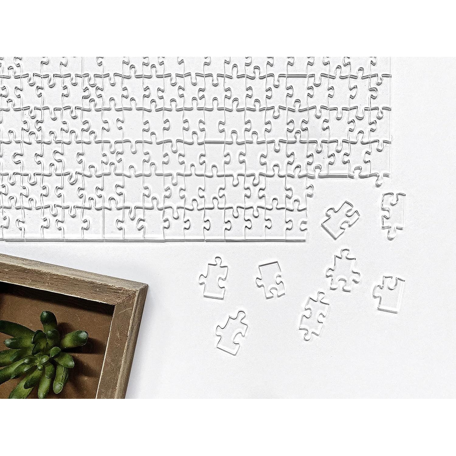 Rompecabezas Transparente 100 Piezas - Difícil - Acrílico