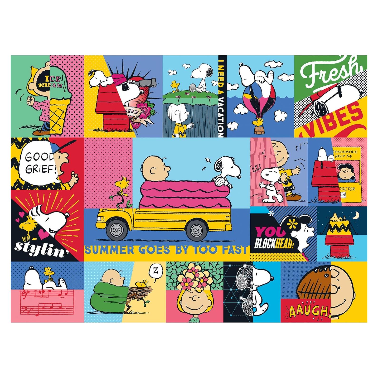 Rompecabezas RoseArt Peanuts 300 Piezas Vibras 60x45cm