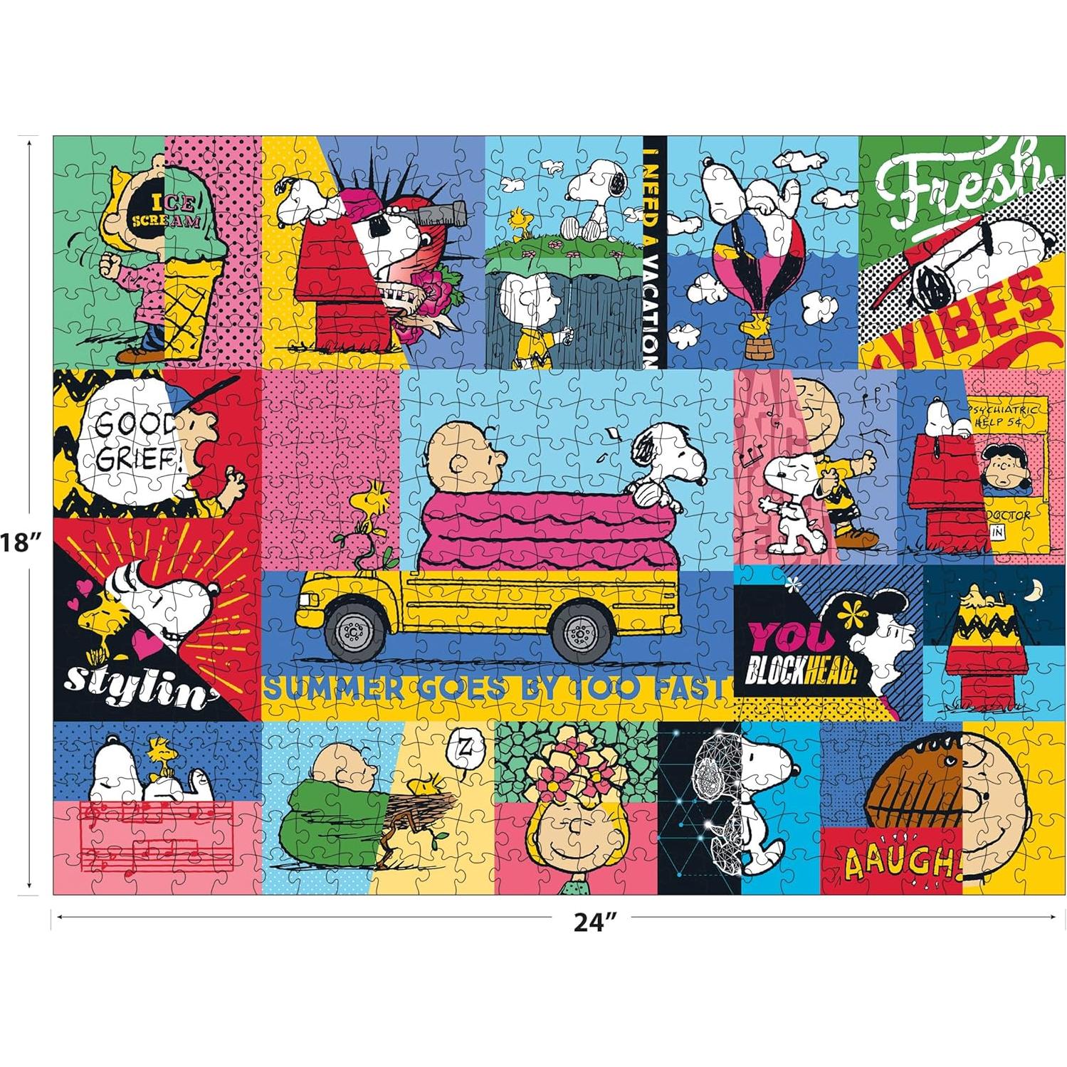 Rompecabezas RoseArt Peanuts 300 Piezas Vibras 60x45cm
