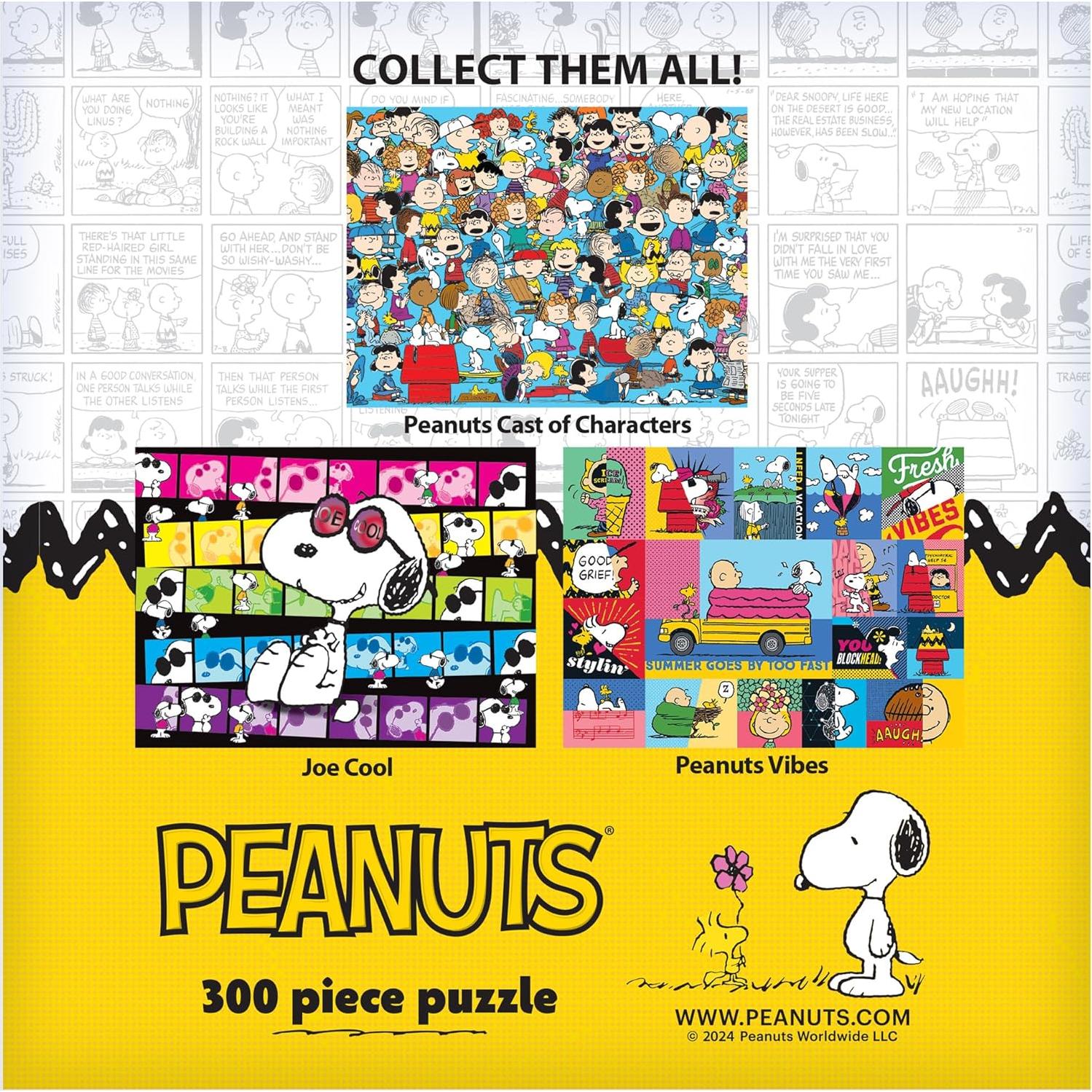 Rompecabezas RoseArt Peanuts 300 Piezas Vibras 60x45cm