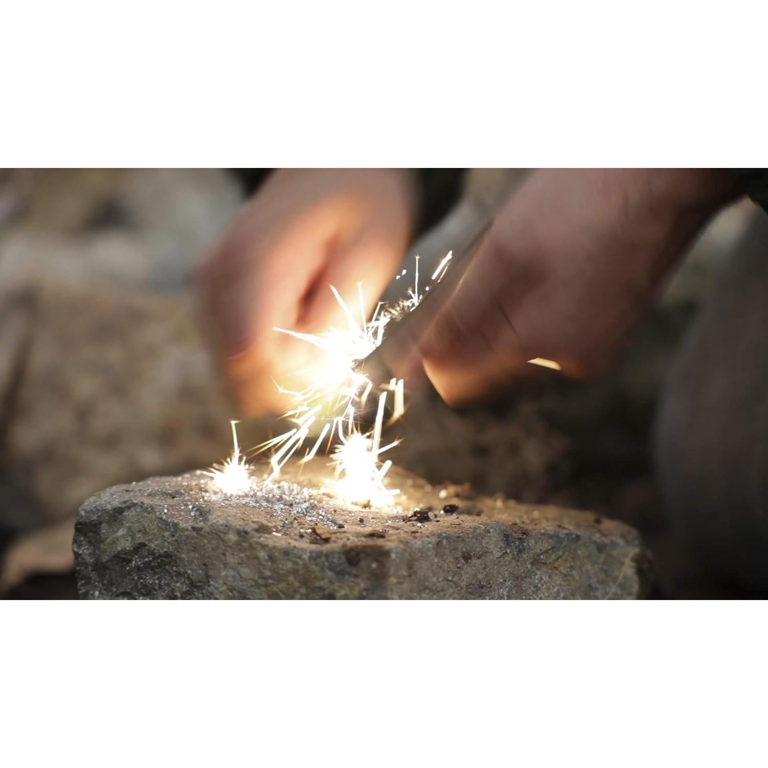 Kit Encendedor Magnesio Impermeable SE FS374 2 en 1 Compacto