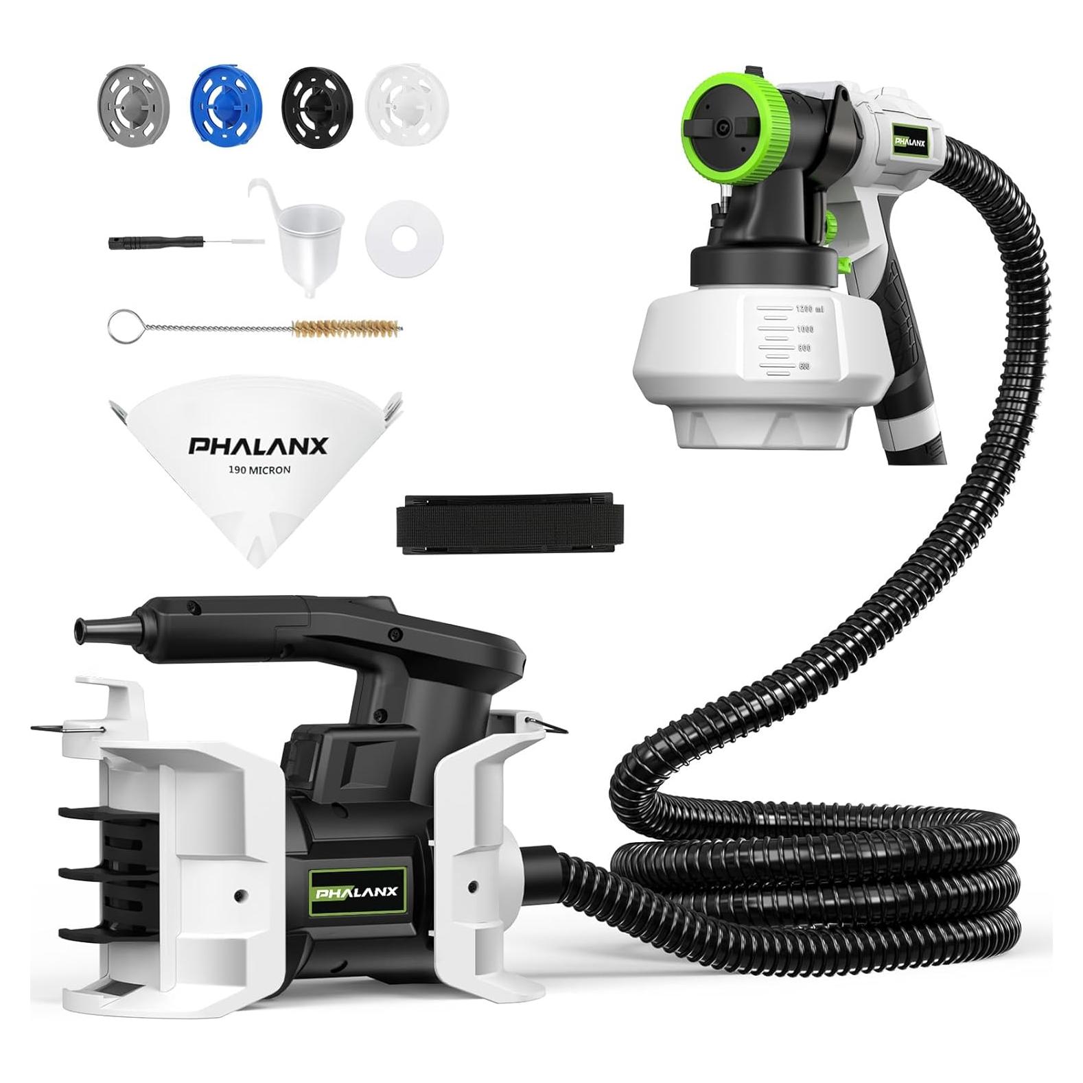 Pulverizador de Pintura PHALANX HVLP 150 DIN-s 4 Boquillas