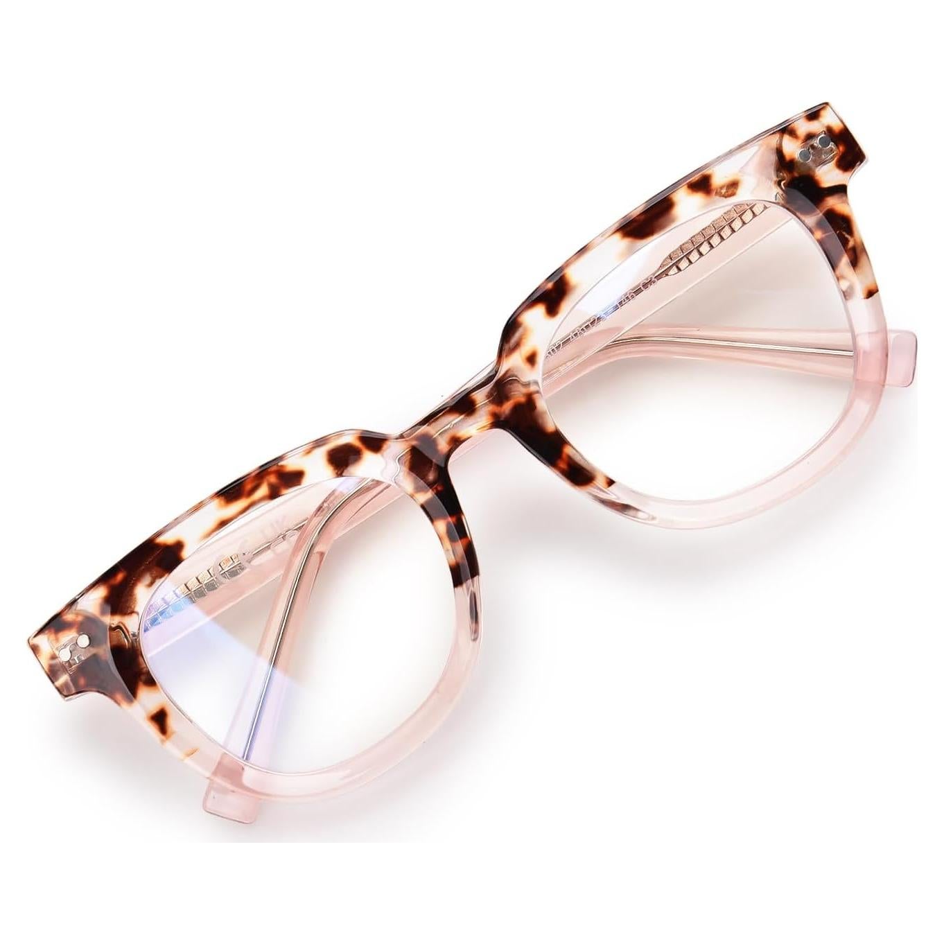 Gafas de Bloqueo de Luz Azul OPTOFENDY Rosa Bebé Cuadradas