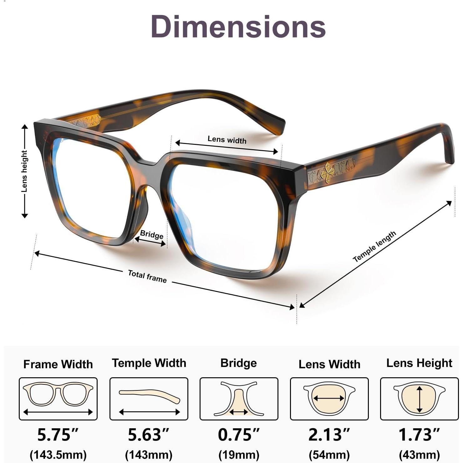 Gafas Bloqueadoras de Luz Azul VISOONE Cougar 2 Pack Unisex