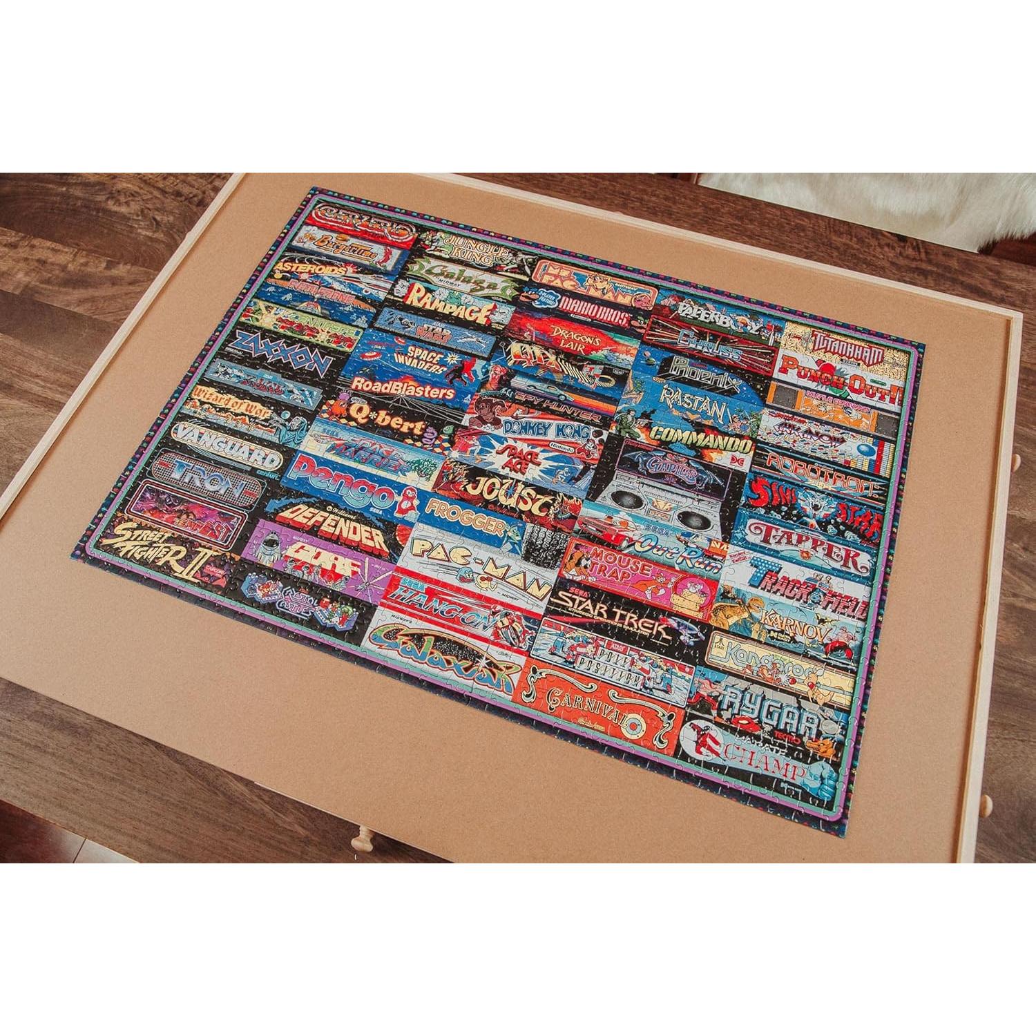 Rompecabezas Retro de Arcade Toynk 1000 Piezas 71x50 cm