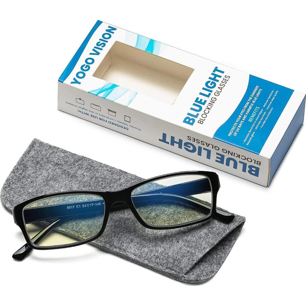 Gafas de computadora Yogo Vision anti luz azul 0.0x