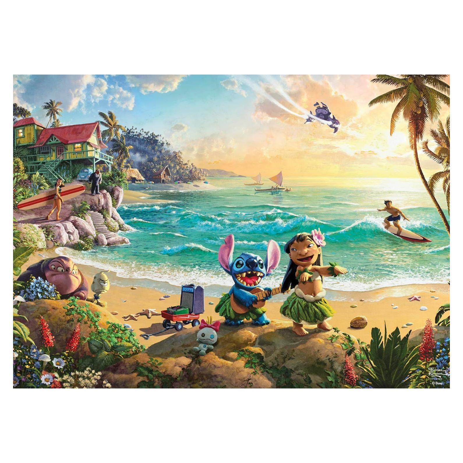 Rompecabezas 1000 Piezas Ceaco Disney Lilo y Stitch