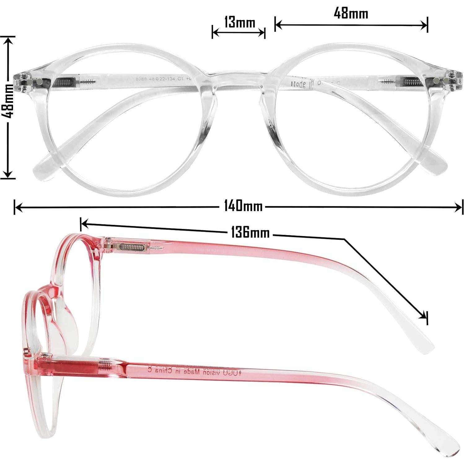 Gafas bloqueadoras de luz azul Yogo Vision - Paquete de 2