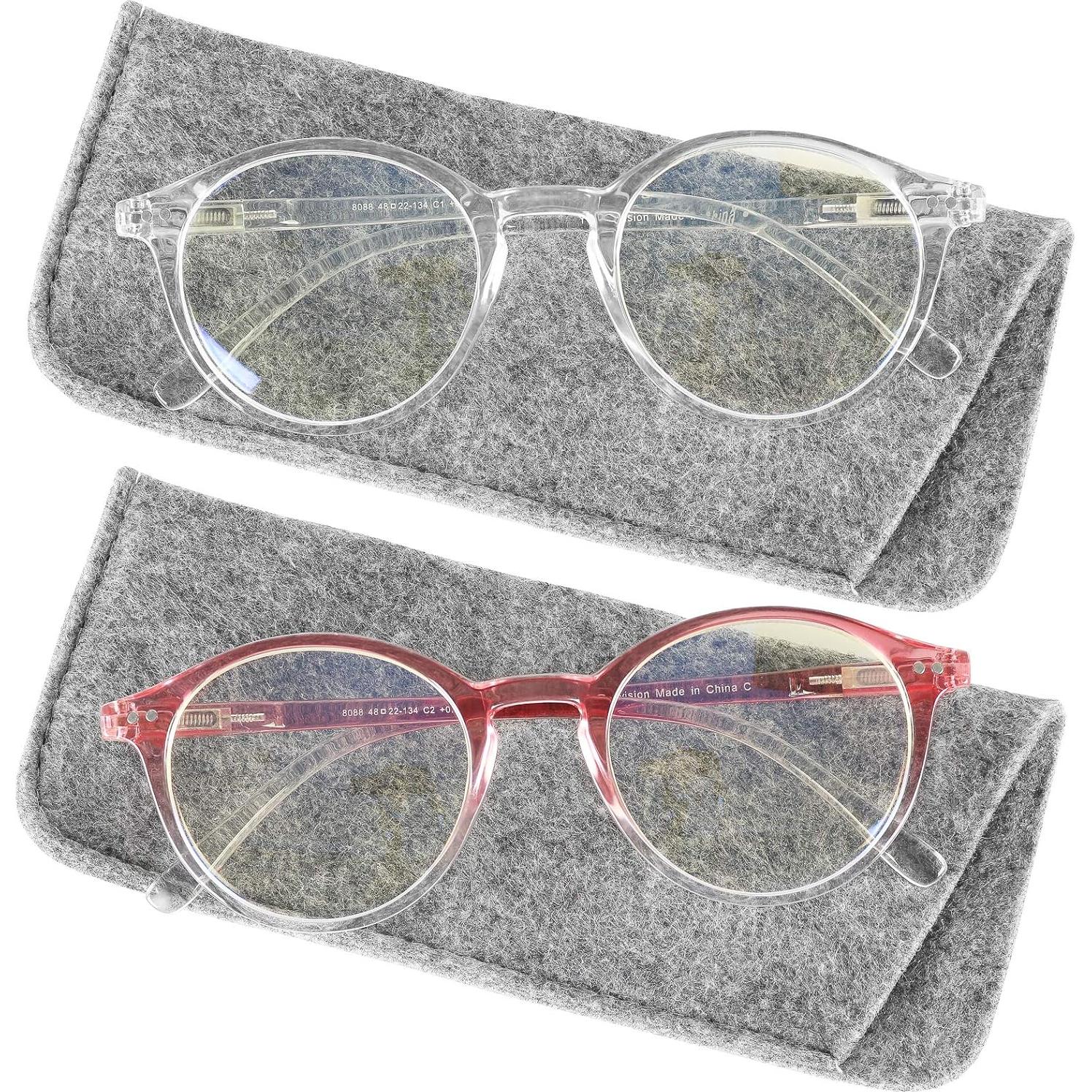 Gafas bloqueadoras de luz azul Yogo Vision - Paquete de 2