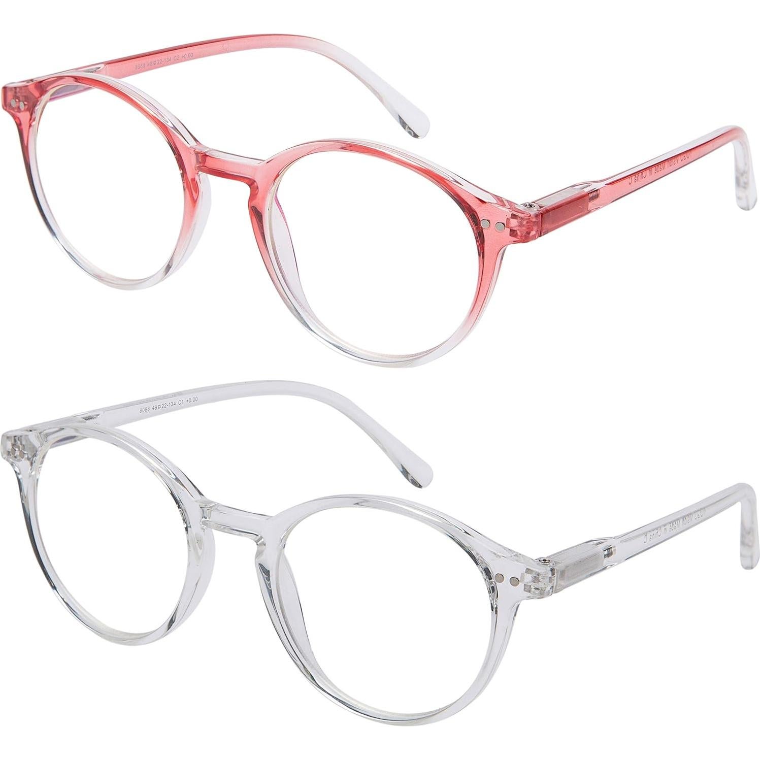 Gafas bloqueadoras de luz azul Yogo Vision - Paquete de 2