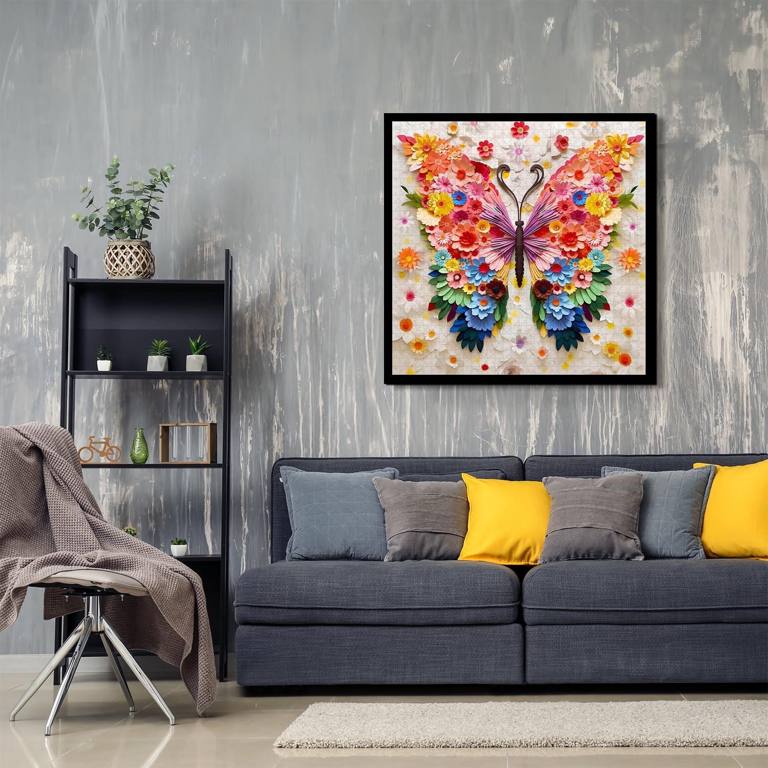 Rompecabezas de Mariposas PPuzzling 1000 Piezas Colorido