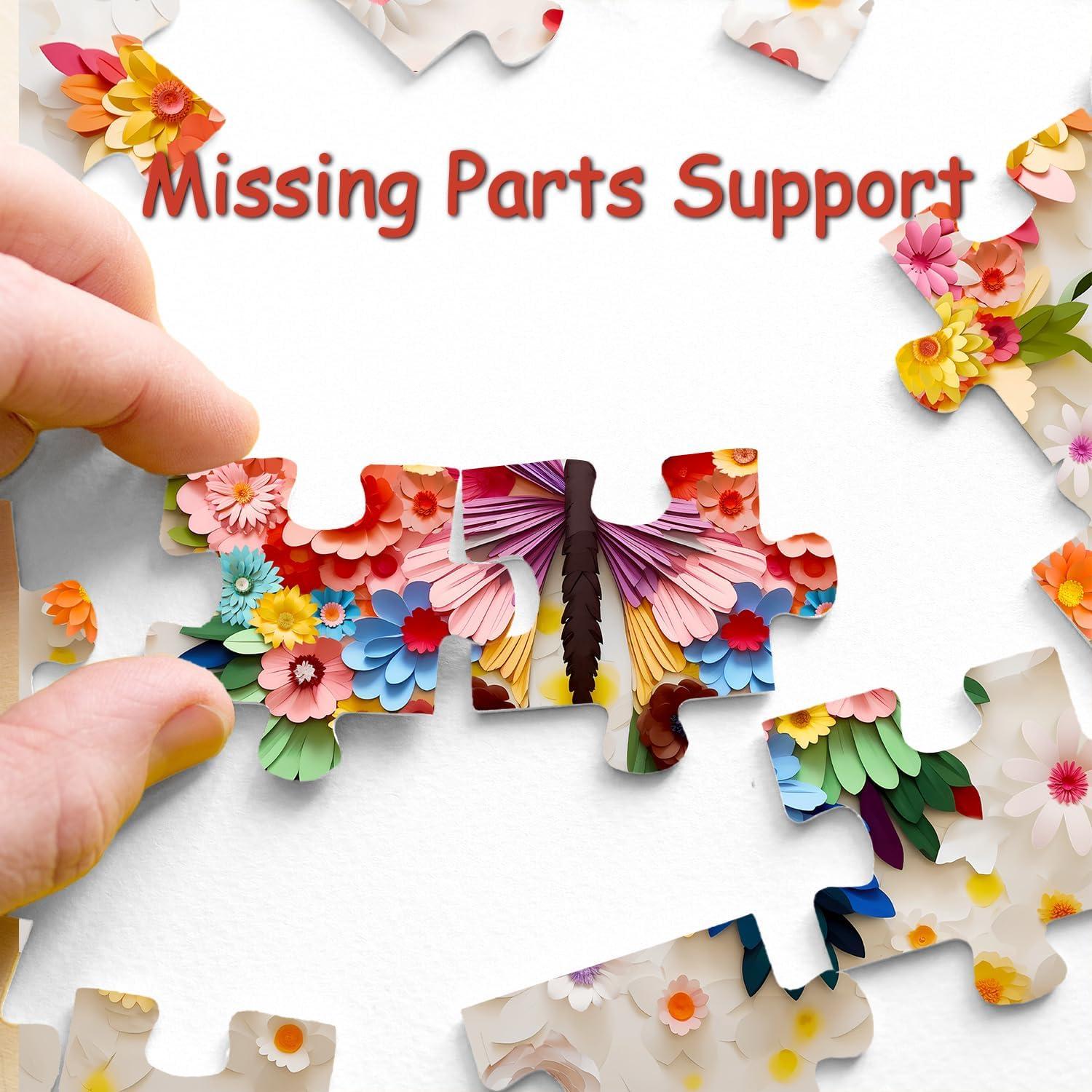 Rompecabezas de Mariposas PPuzzling 1000 Piezas Colorido