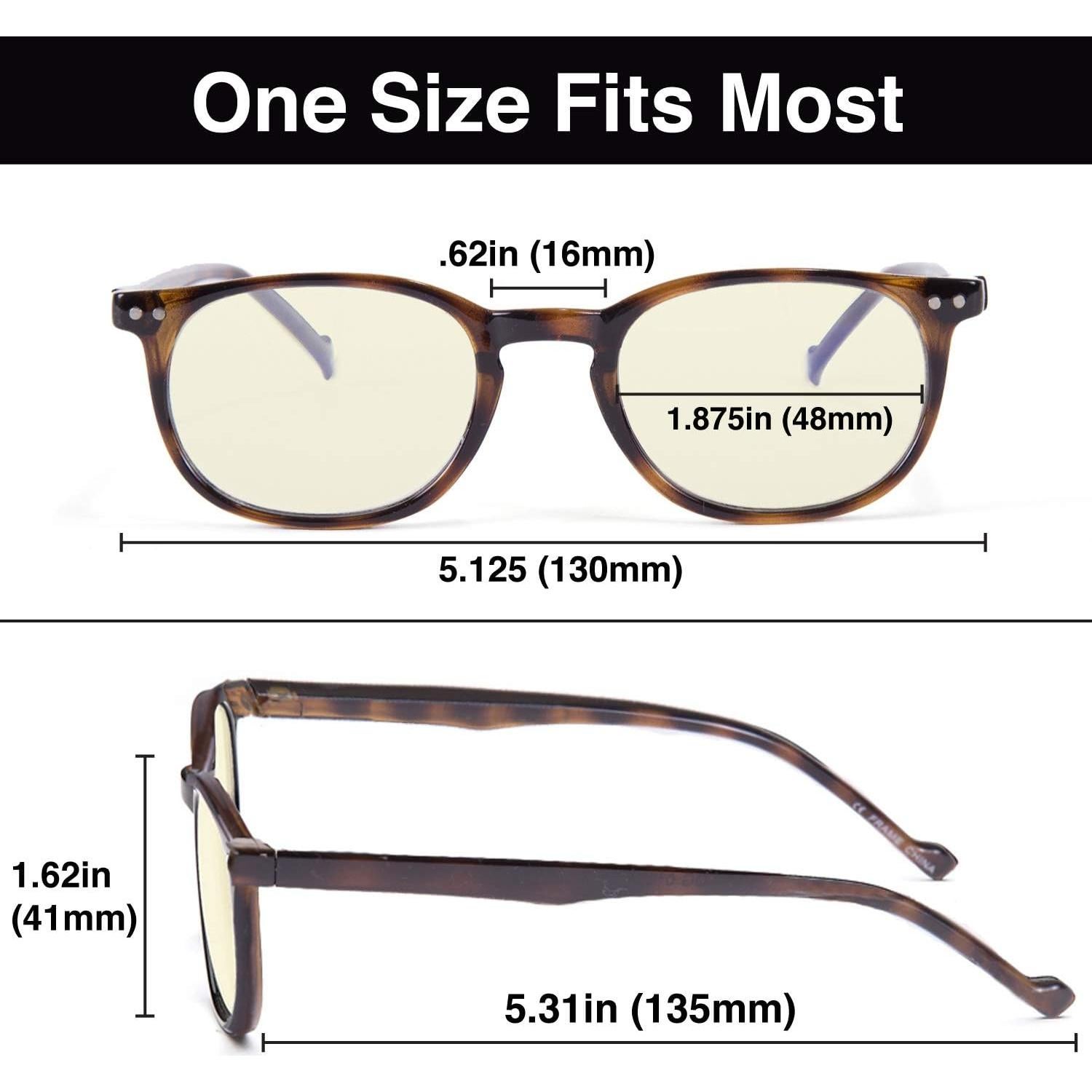 Gafas Anti Luz Azul Gamma RAY Marco Redondo Vintage