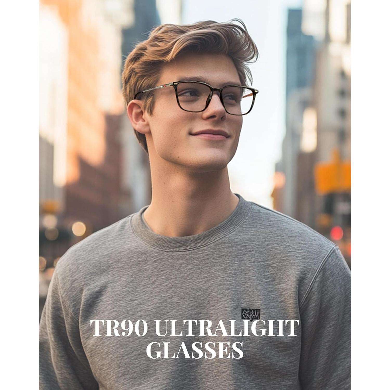 Gafas de bloqueo de luz azul Cyxus TR90 unisex UV400