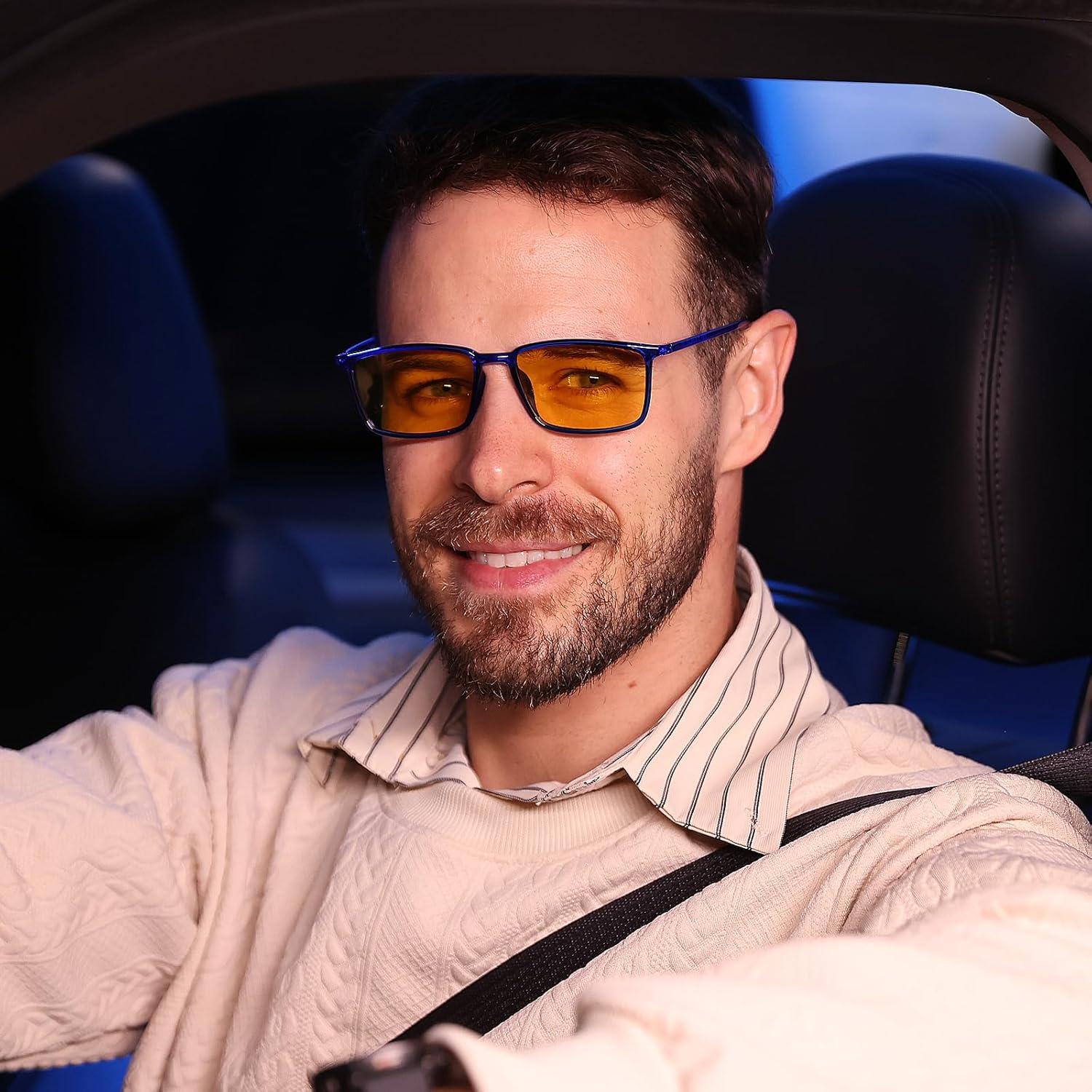 Gafas de Visión Nocturna DUCO Antirreflejo HD Polarizadas