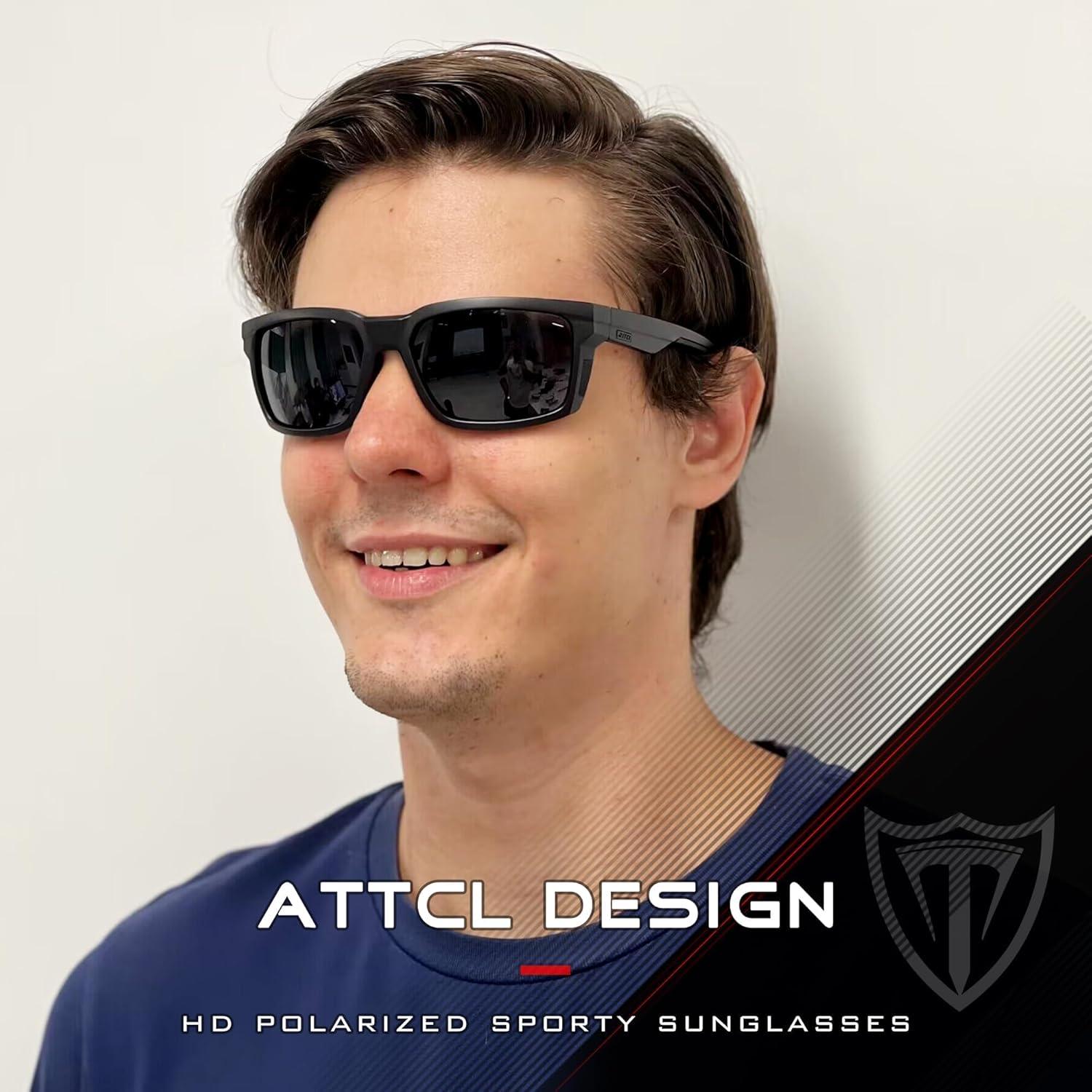 Gafas de sol polarizadas ATTCL para hombres UV400 - Marco TR90