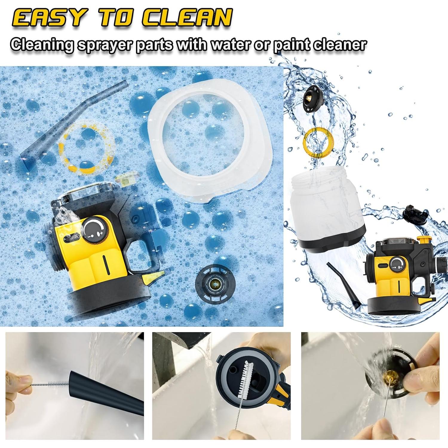 Pulverizador de Pintura TAIRDA 20V Inalámbrico 1.2L