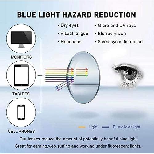 Gafas de luz azul para niños OWL - 3 Pcs, no graduadas