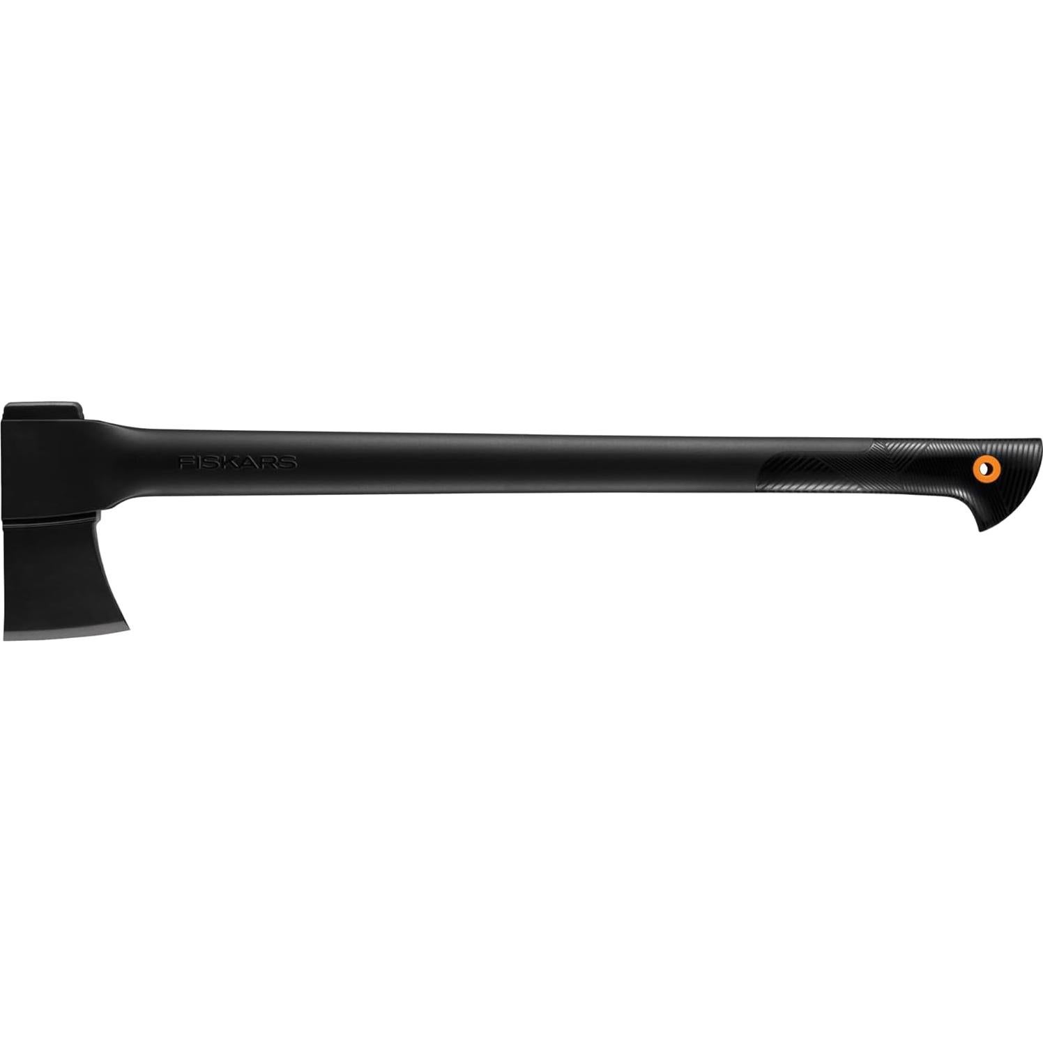 Hacha de Corte Fiskars 71 cm, Cuchilla Ultra Afilada 1.6 kg