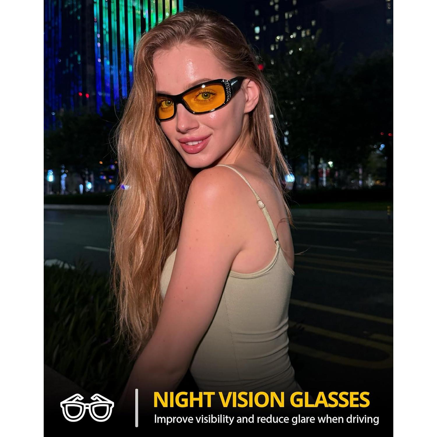 Gafas de Sol Polarizadas LVIOE para Conducir de Noche - Mujeres