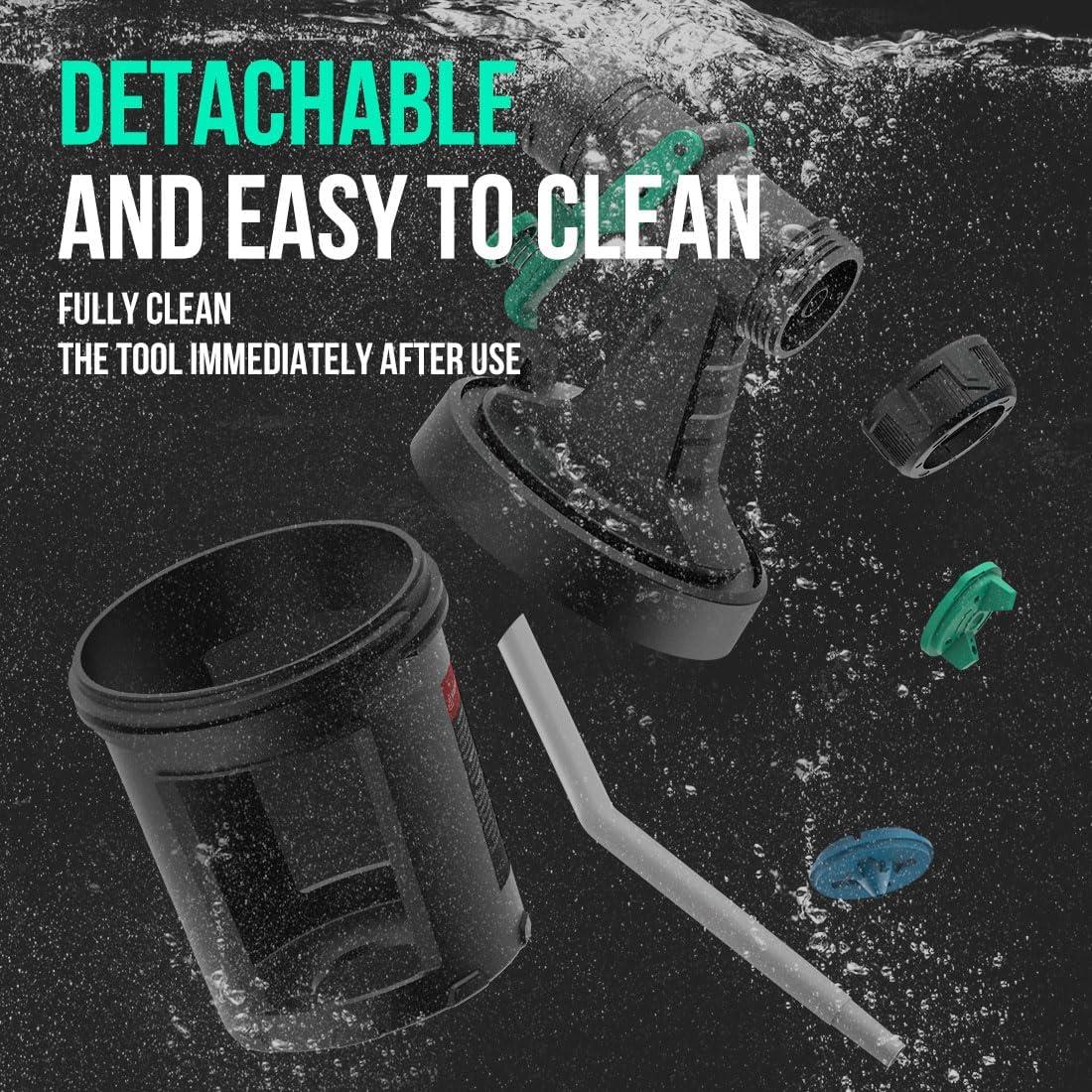 Pulverizador de pintura LiTHELi 20V sin escobillas 800ml