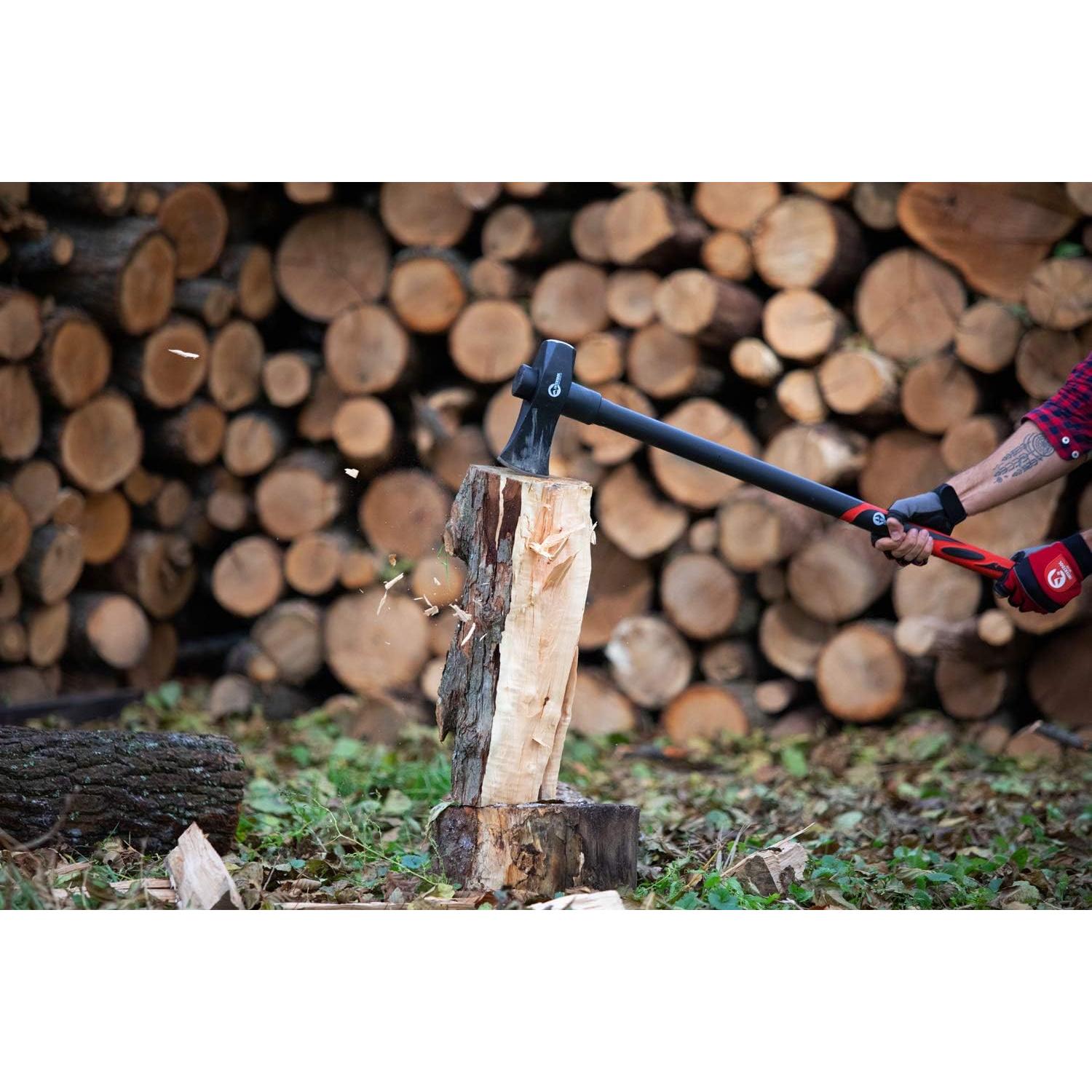Hacha de División INTERTOOL 86 cm 2,72 kg Mango Antideslizante