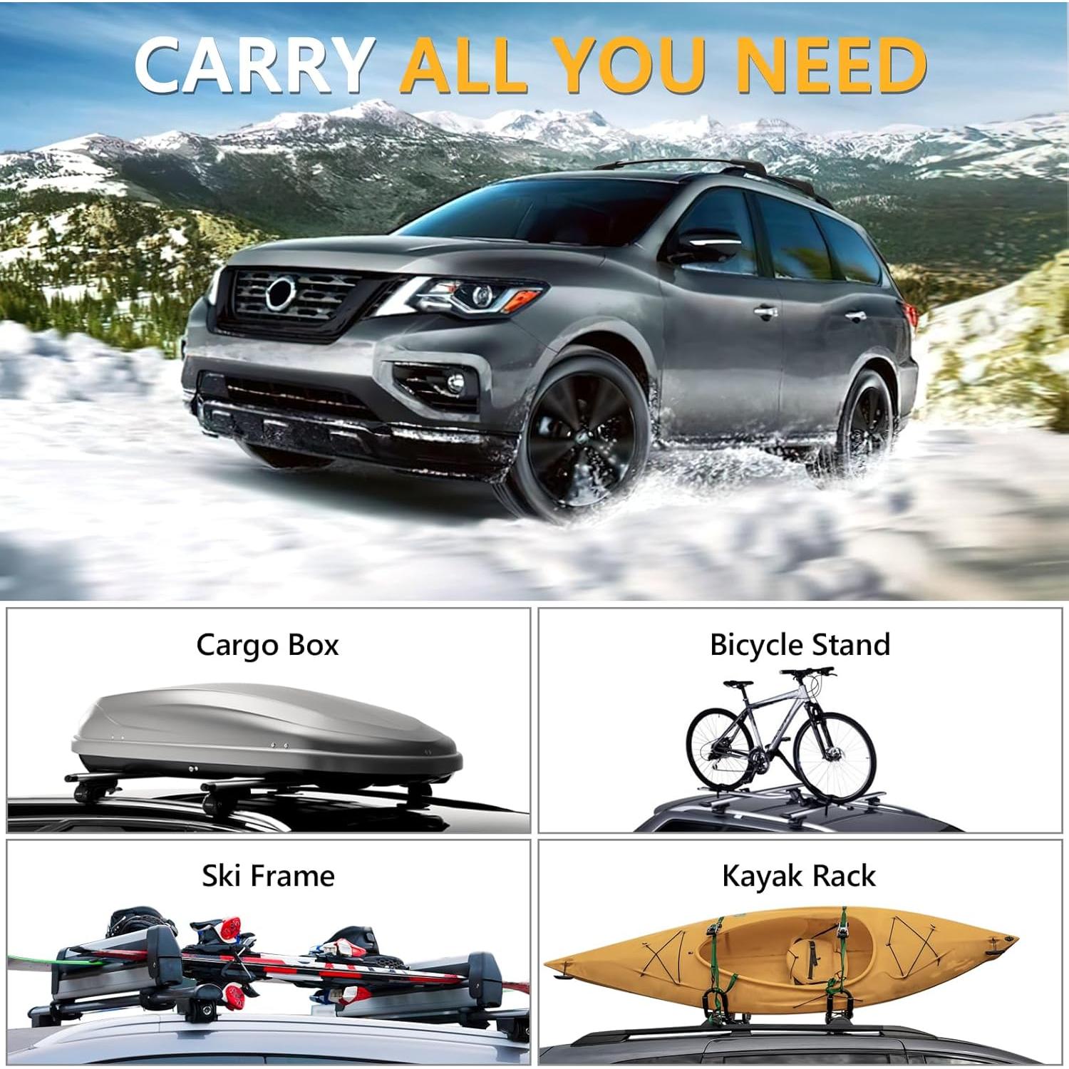 Barras Transversales Tuyoung para Nissan Pathfinder 2013-2021