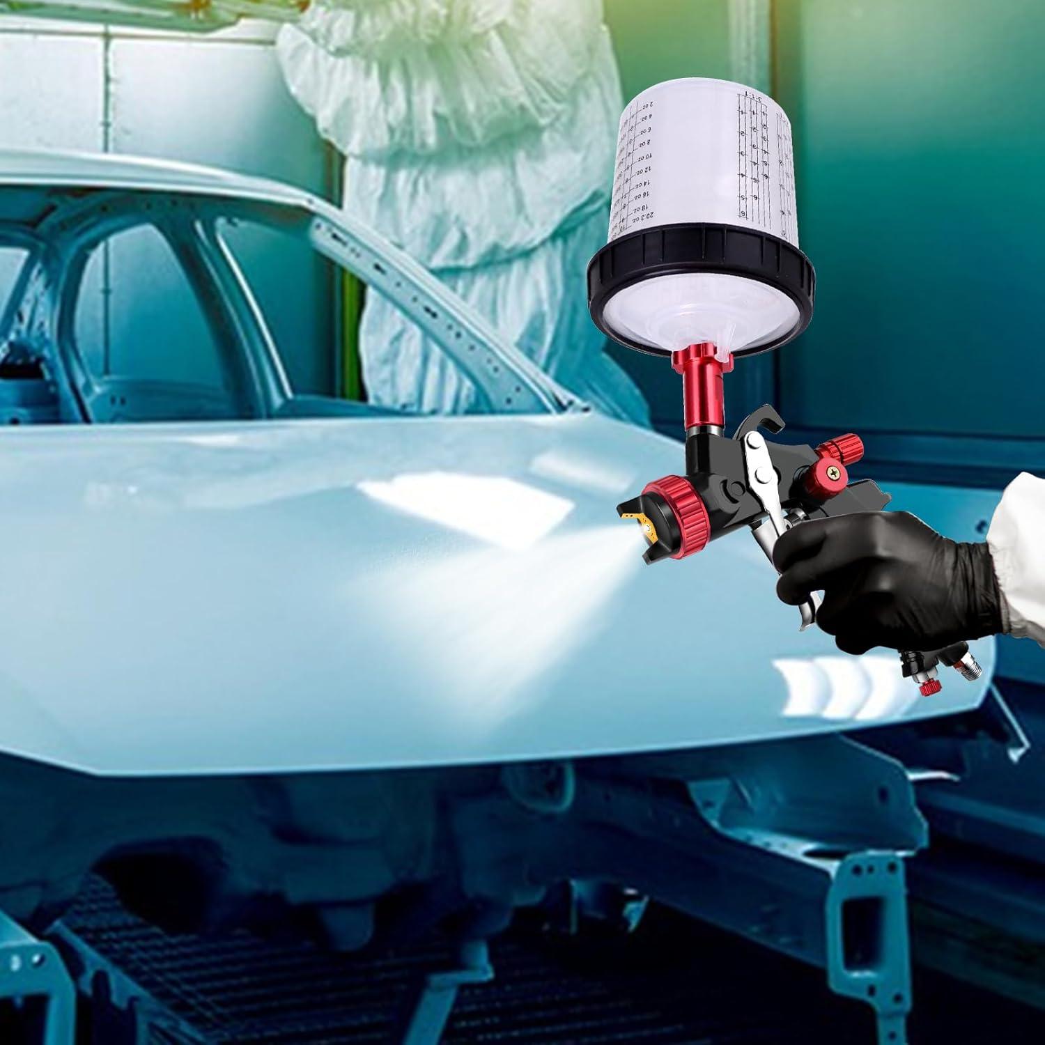 Pistola de Pulverización Aflybltol BL061 1.3mm con Manómetro