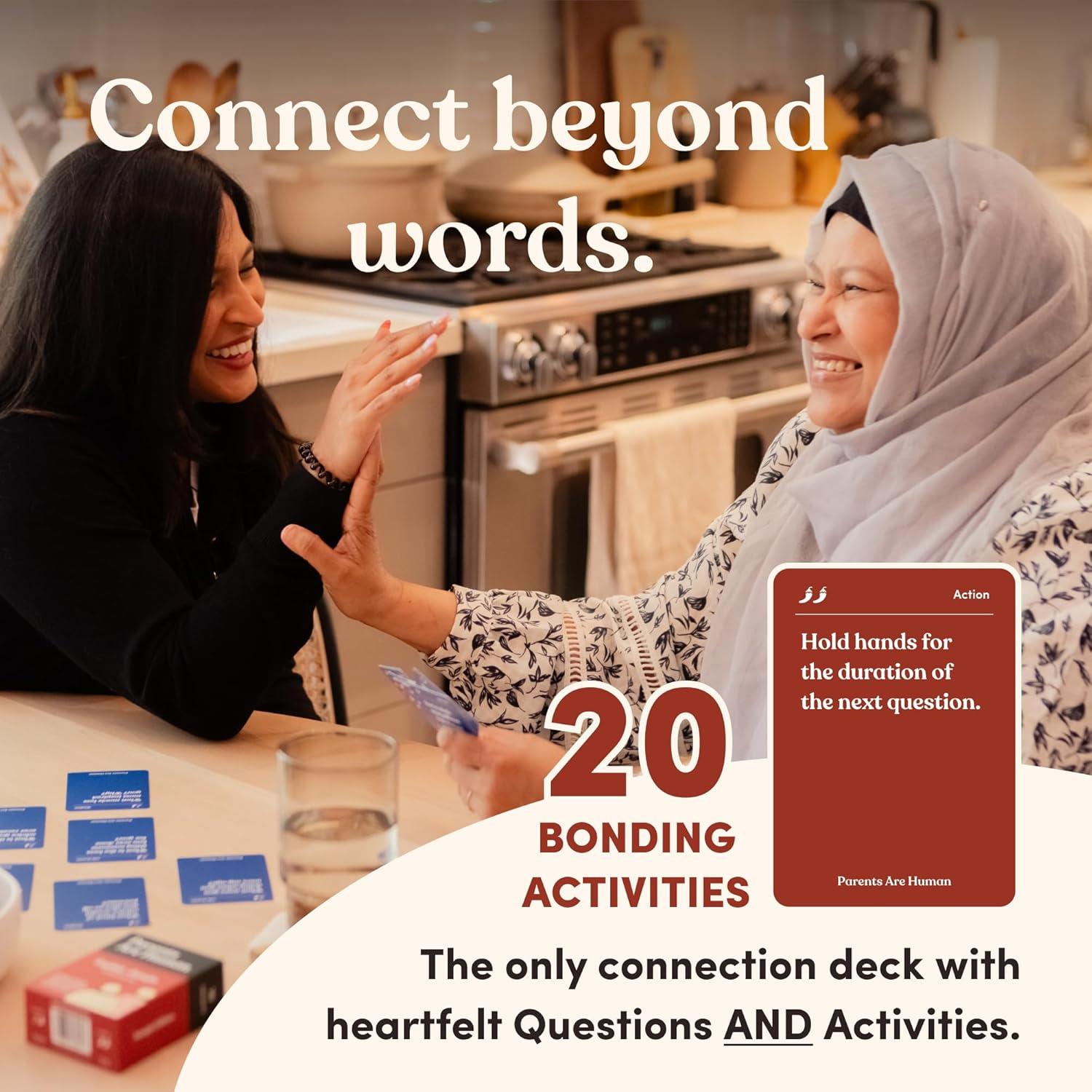 Juego de Cartas Los Padres Son Humanos - 70 Preguntas