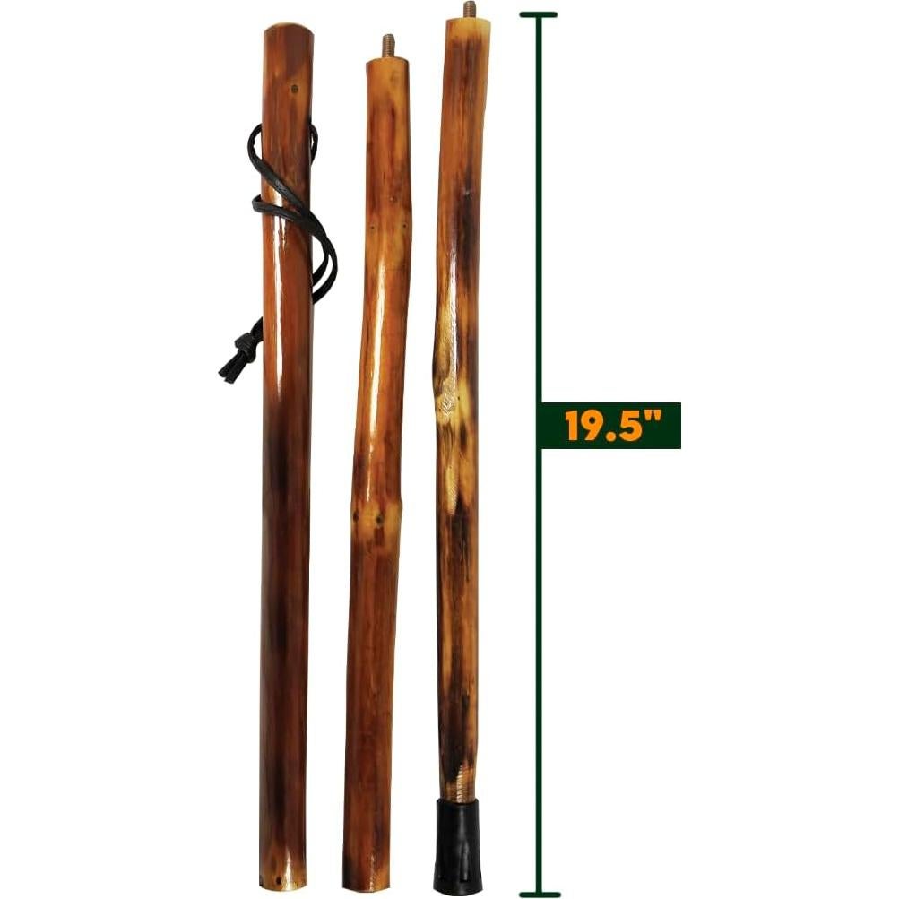 Bastón Desmontable SE 3 Piezas 139.7 cm Madera Pino