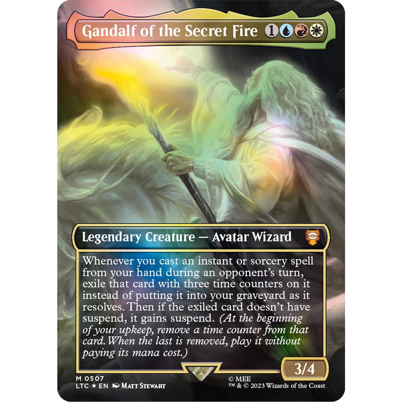 Magic The Gathering Caja Escena Gandalf Campos Pelennor
