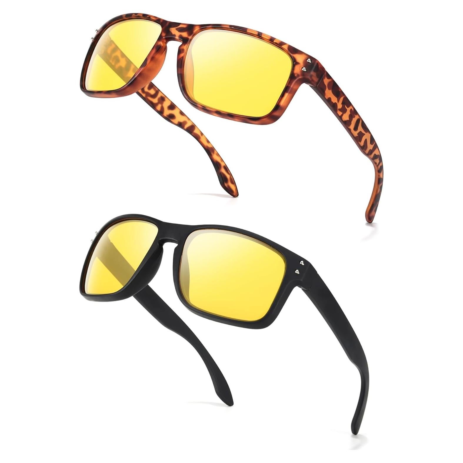 Gafas de Conducción Nocturna FIMILU Polarizadas Amarillas