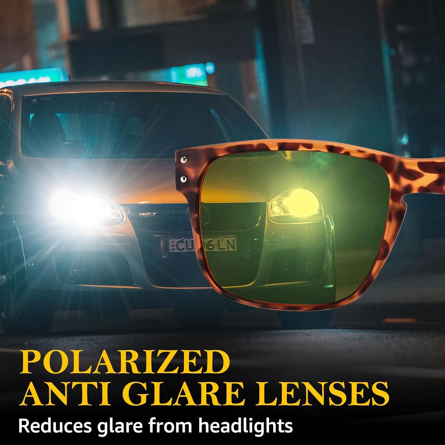 Gafas de Conducción Nocturna FIMILU Polarizadas Amarillas