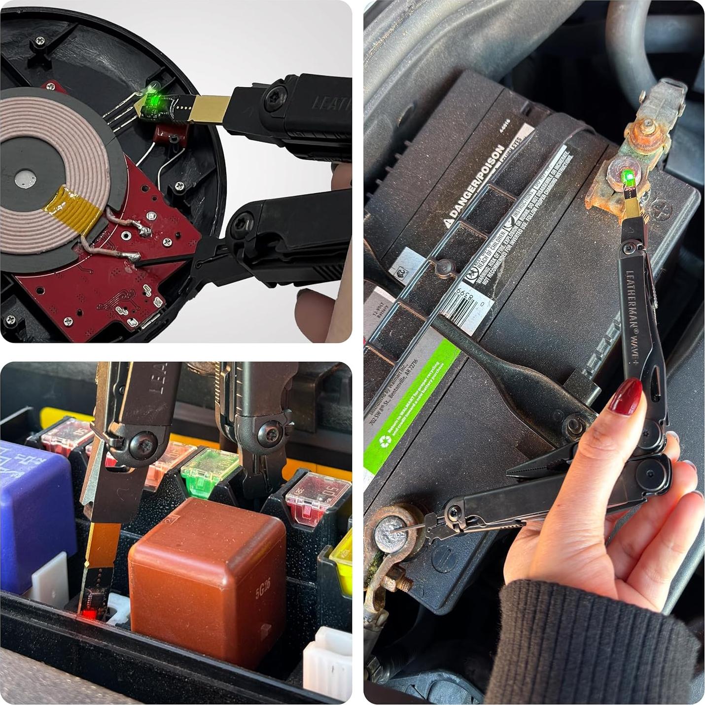 Probador de Voltaje Galvanox para Baterías 2.5V a 30V