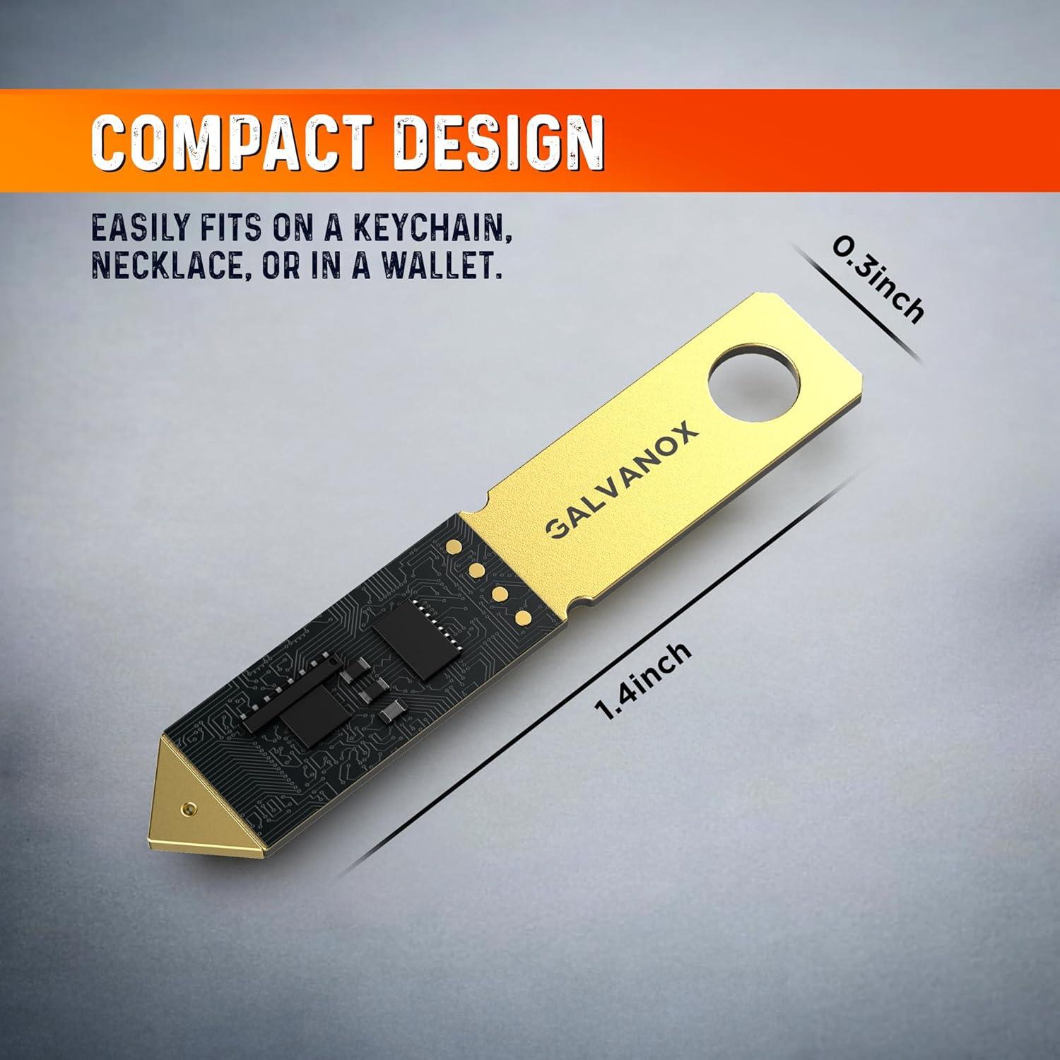 Probador de Voltaje Galvanox para Baterías 2.5V a 30V