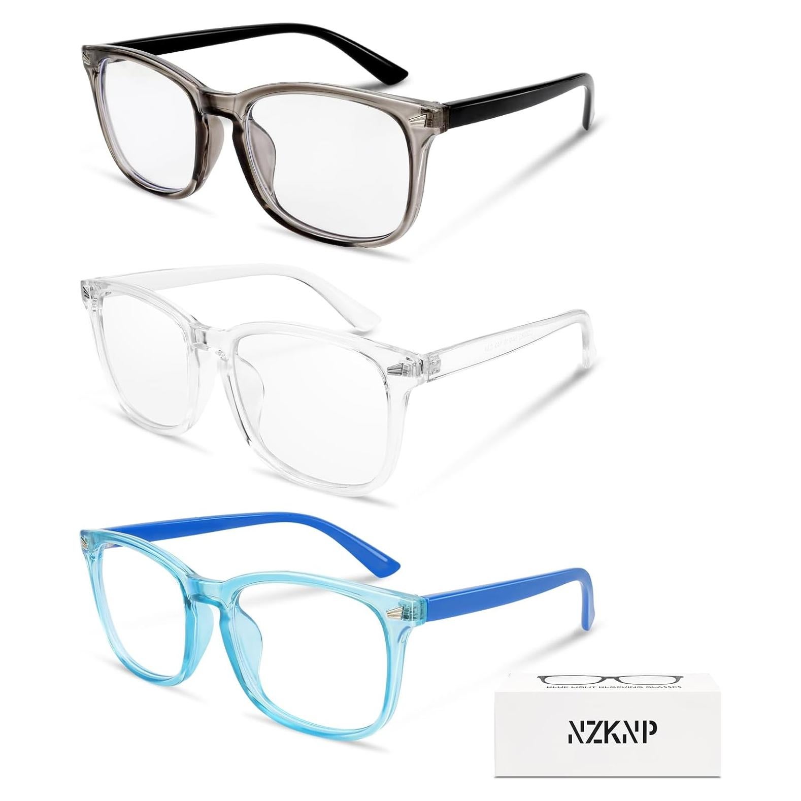 Gafas de Luz Azul NZKNP para Hombre y Mujer - Protección Ocular