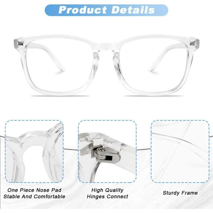 Gafas de Luz Azul NZKNP para Hombre y Mujer - Protección Ocular