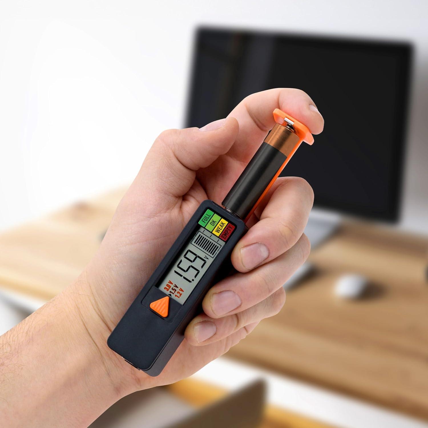 Probador de Baterías Digital La Crosse 911-65557, Negro