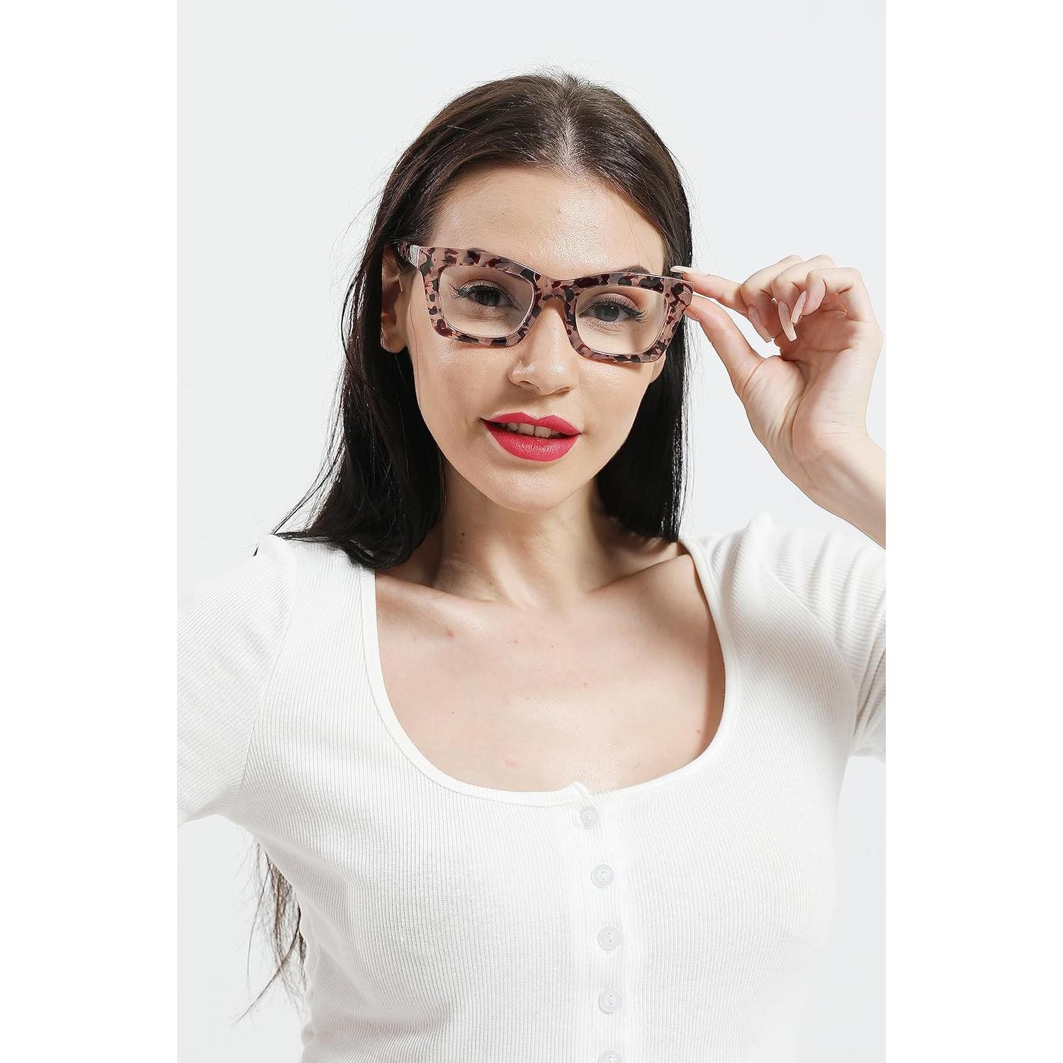 Gafas de Lectura Anti Luz Azul para Mujeres - 3 Colores 1.0x