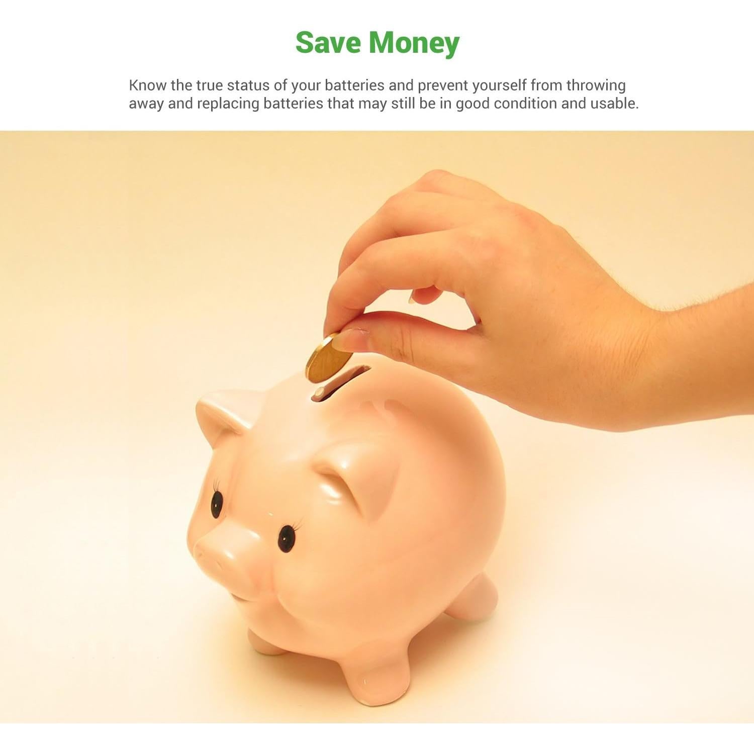 Probador de Baterías Tenergy T-333 LCD Universal Multiusos