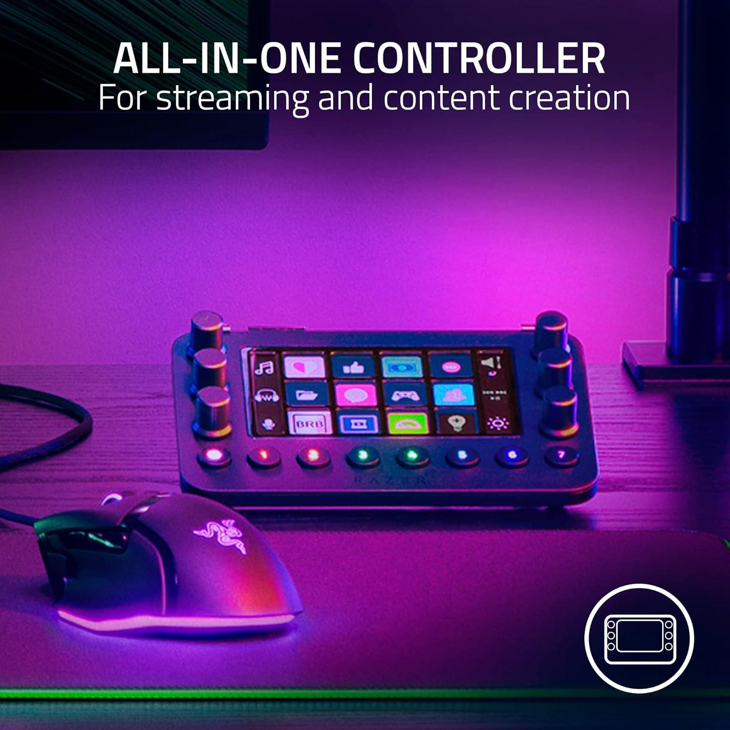 Controlador de Transmisión Razer - Teclado Streaming 12 Teclas