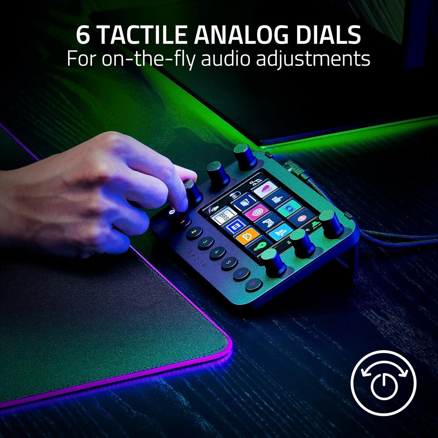 Controlador de Transmisión Razer - Teclado Streaming 12 Teclas